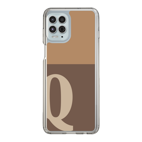 Slim Protection Case［ Original - initial two tone - Q brown ］
