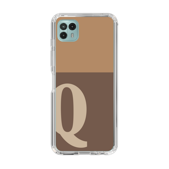 Slim Protection Case［ Original - initial two tone - Q brown ］