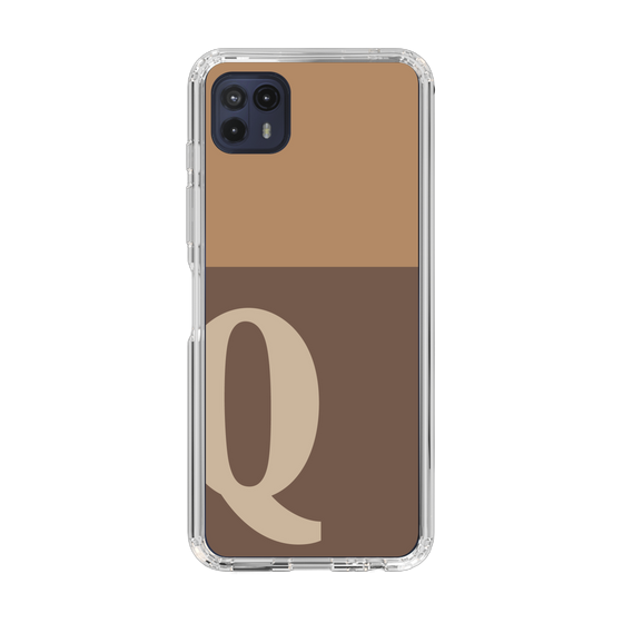 Slim Protection Case［ Original - initial two tone - Q brown ］