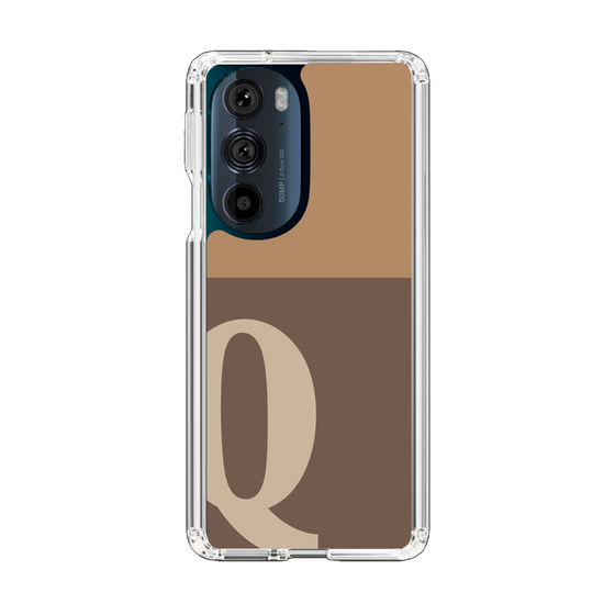 Slim Protection Case［ Original - initial two tone - Q brown ］