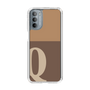 Slim Protection Case［ Original - initial two tone - Q brown ］