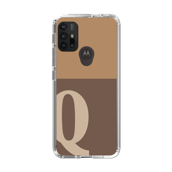 Slim Protection Case［ Original - initial two tone - Q brown ］
