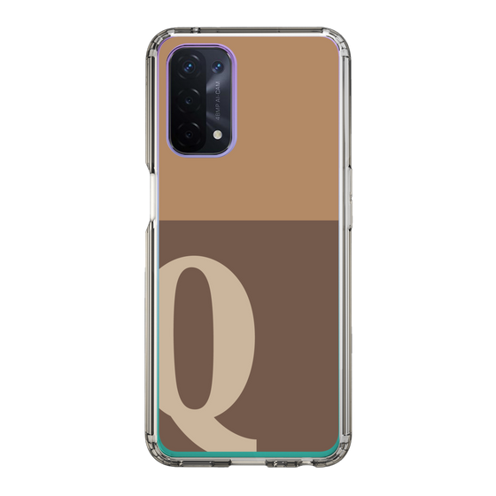 Slim Protection Case［ Original - initial two tone - Q brown ］