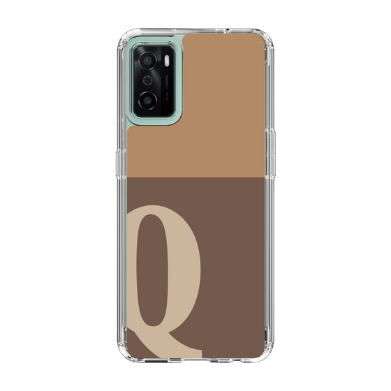 Slim Protection Case［ Original - initial two tone - Q brown ］