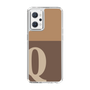 Slim Protection Case［ Original - initial two tone - Q brown ］