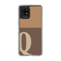 Slim Protection Case［ Original - initial two tone - Q brown ］