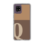 Slim Protection Case［ Original - initial two tone - Q brown ］