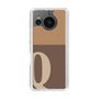 Slim Protection Case［ Original - initial two tone - Q brown ］