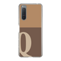 Slim Protection Case［ Original - initial two tone - Q brown ］