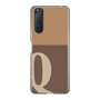 Slim Protection Case［ Original - initial two tone - Q brown ］