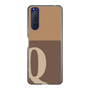 Slim Protection Case［ Original - initial two tone - Q brown ］