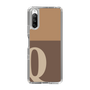 Slim Protection Case［ Original - initial two tone - Q brown ］