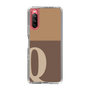 Slim Protection Case［ Original - initial two tone - Q brown ］