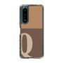 Slim Protection Case［ Original - initial two tone - Q brown ］