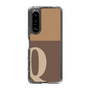 Slim Protection Case［ Original - initial two tone - Q brown ］