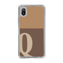 Slim Protection Case［ Original - initial two tone - Q brown ］
