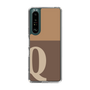 Slim Protection Case［ Original - initial two tone - Q brown ］