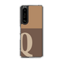 Slim Protection Case［ Original - initial two tone - Q brown ］
