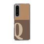 Slim Protection Case［ Original - initial two tone - Q brown ］
