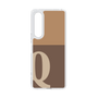 Slim Protection Case［ Original - initial two tone - Q brown ］