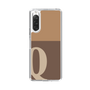 Slim Protection Case［ Original - initial two tone - Q brown ］