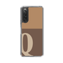 Slim Protection Case［ Original - initial two tone - Q brown ］