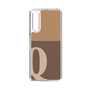 Slim Protection Case［ Original - initial two tone - Q brown ］