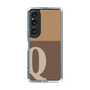 Slim Protection Case［ Original - initial two tone - Q brown ］