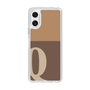 Slim Protection Case［ Original - initial two tone - Q brown ］