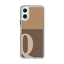Slim Protection Case［ Original - initial two tone - Q brown ］