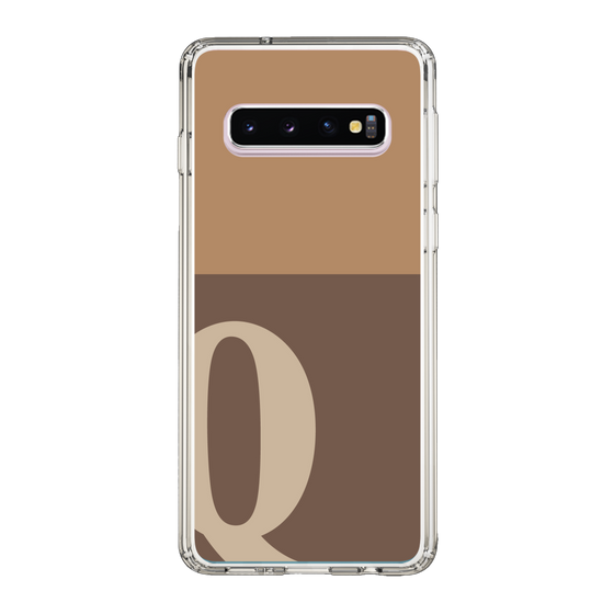 Slim Protection Case［ Original - initial two tone - Q brown ］