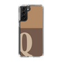 Slim Protection Case［ Original - initial two tone - Q brown ］