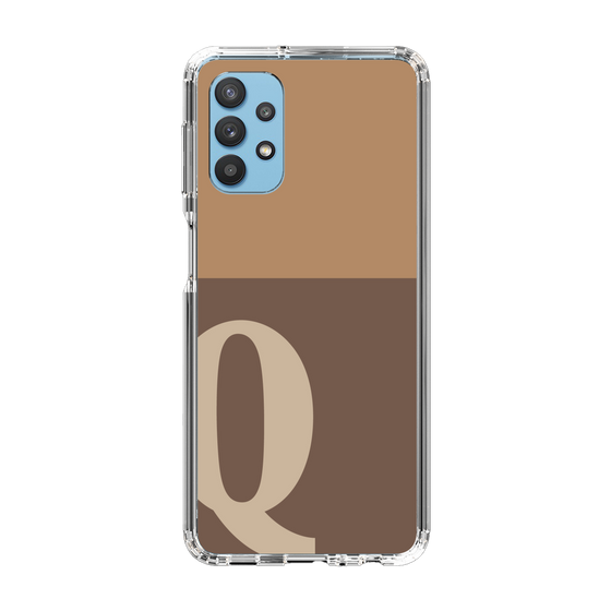 Slim Protection Case［ Original - initial two tone - Q brown ］
