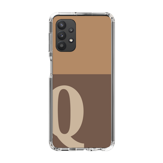 Slim Protection Case［ Original - initial two tone - Q brown ］