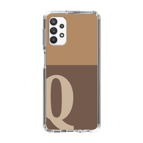Slim Protection Case［ Original - initial two tone - Q brown ］