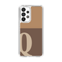 Slim Protection Case［ Original - initial two tone - Q brown ］