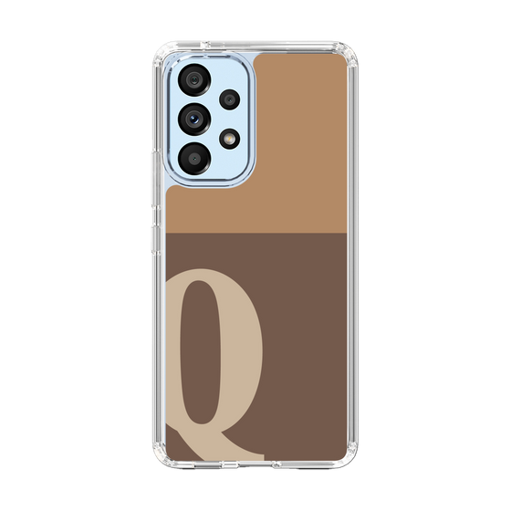 Slim Protection Case［ Original - initial two tone - Q brown ］