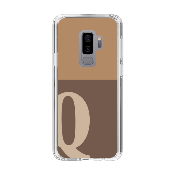 Slim Protection Case［ Original - initial two tone - Q brown ］