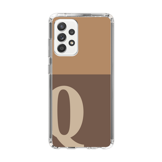 Slim Protection Case［ Original - initial two tone - Q brown ］