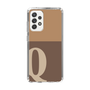Slim Protection Case［ Original - initial two tone - Q brown ］