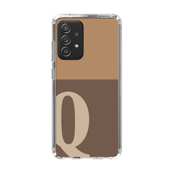 Slim Protection Case［ Original - initial two tone - Q brown ］