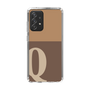 Slim Protection Case［ Original - initial two tone - Q brown ］