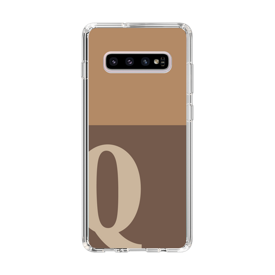 Slim Protection Case［ Original - initial two tone - Q brown ］