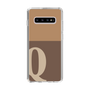 Slim Protection Case［ Original - initial two tone - Q brown ］
