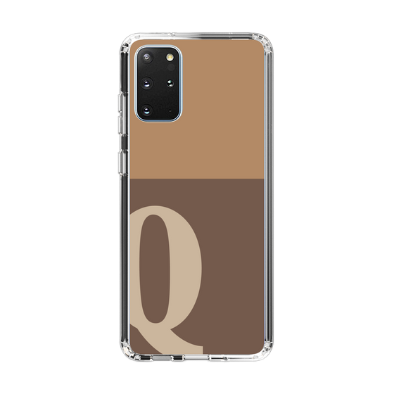 Slim Protection Case［ Original - initial two tone - Q brown ］