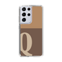Slim Protection Case［ Original - initial two tone - Q brown ］