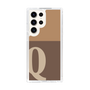 Slim Protection Case［ Original - initial two tone - Q brown ］