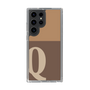 Slim Protection Case［ Original - initial two tone - Q brown ］