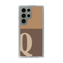 Slim Protection Case［ Original - initial two tone - Q brown ］