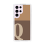 Slim Protection Case［ Original - initial two tone - Q brown ］